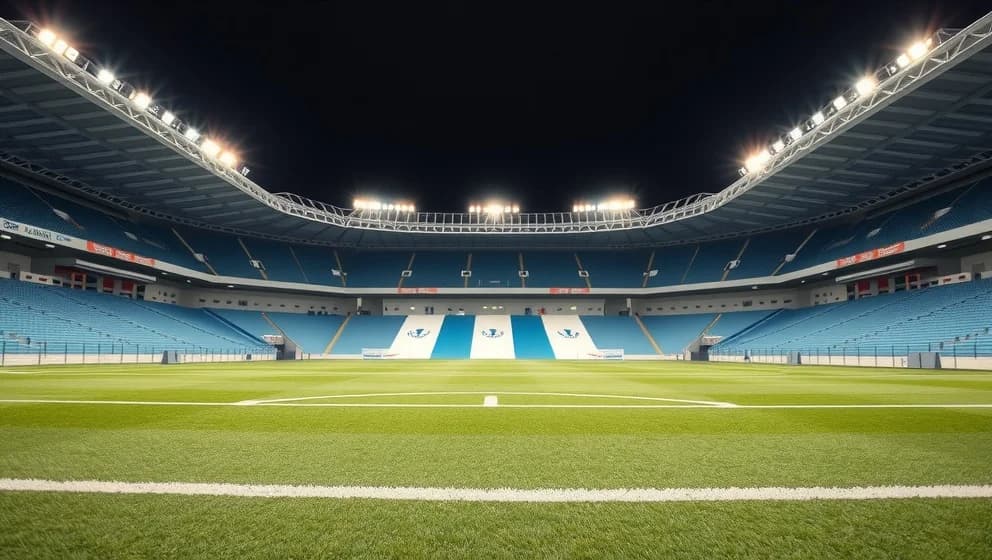 Argentinas herrlandslag spelar fotboll matcher