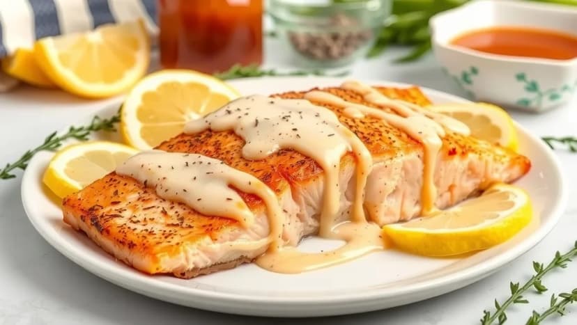 Bästa sås till lax i ugn